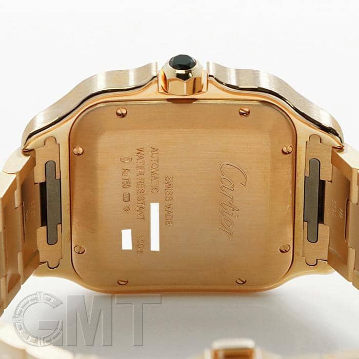 新品)CARTIER カルティエ サントス ドゥカルティエ LM WGSA0007 ピンク