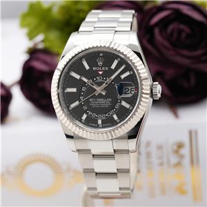 ROLEX ロレックス スカイドゥエラー 336934 ブラック オイスターブレスレット メイン