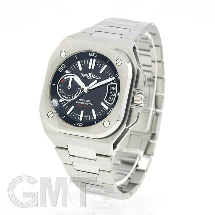 新品)BELL & ROSS ベル&ロス BR -X5 BLACK STEEL BRX5R-BL-ST/SST