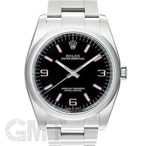 ROLEX ロレックス オイスターパーペチュアル 116000 ブラック 369 ピンクバー メイン