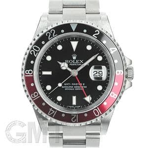 ROLEX ロレックス GMTマスター II 16710 ブラック/レッド レクタンギュラーダイヤル Z番 メイン