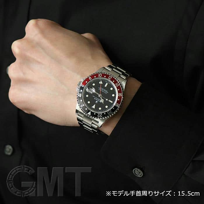 中古)ROLEX ロレックス GMTマスター II 16710 ブラック/レッド