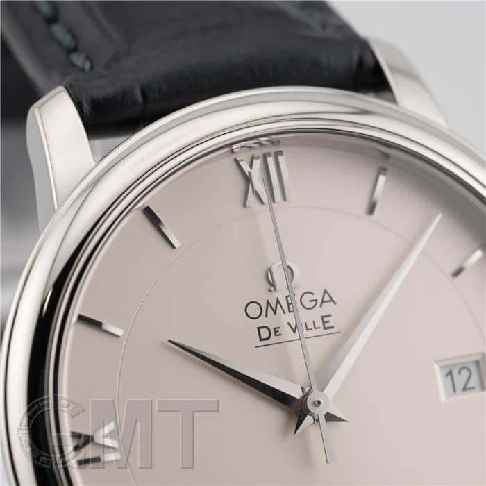 中古)OMEGA オメガ デ・ヴィル プレステージ 39.5mm シルバー 424.13