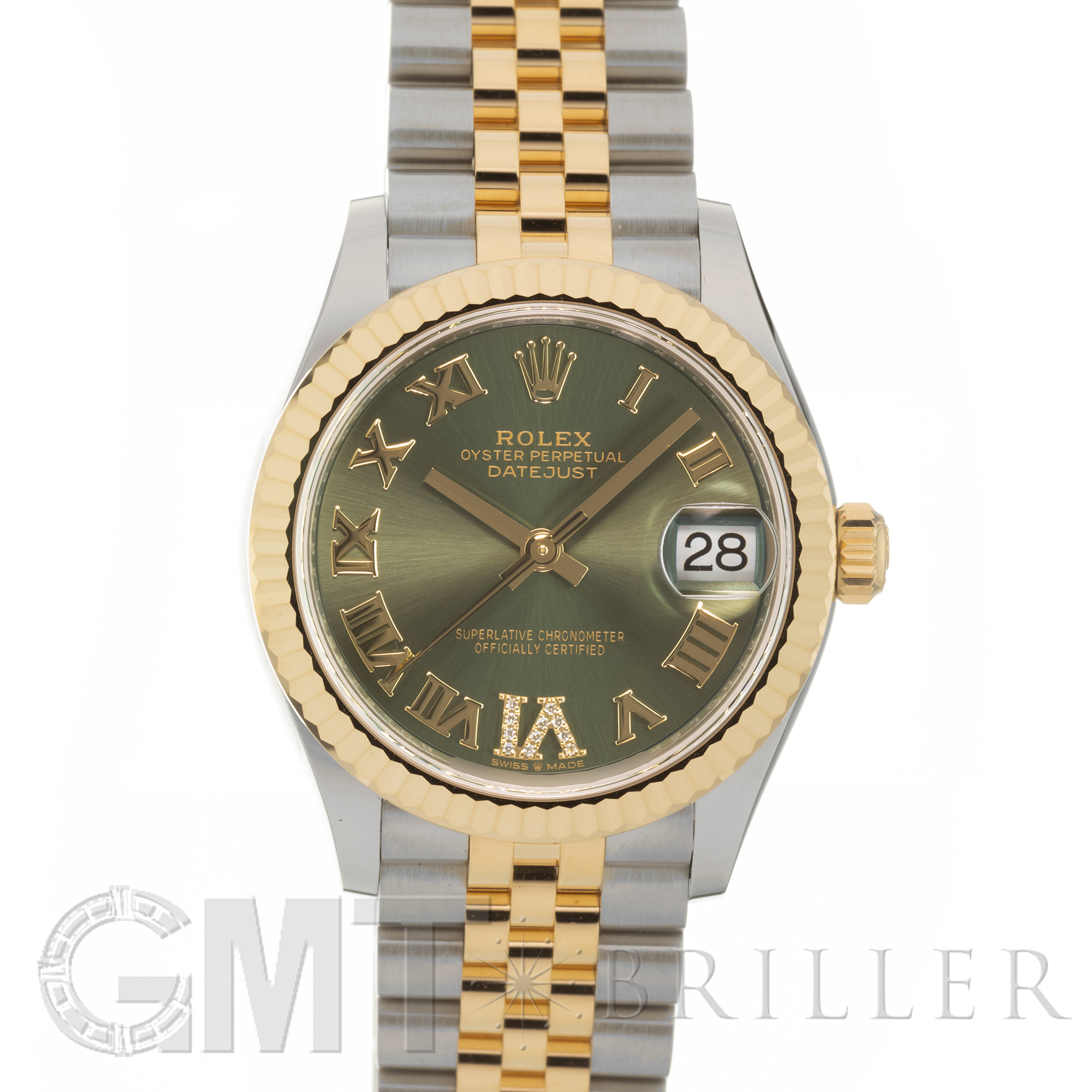 新品)ROLEX ロレックス デイトジャスト 31 278273 オリーブグリーン VI
