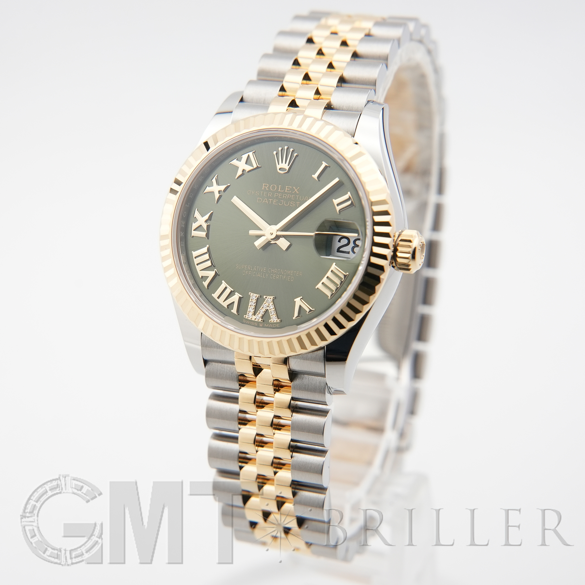 新品)ROLEX ロレックス デイトジャスト 31 278273 オリーブグリーン VI