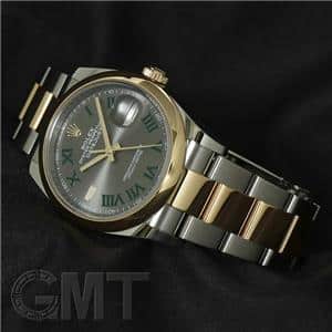 ROLEX ロレックス デイトジャスト 36 126203 スレートローマ オイスターブレスレット メイン