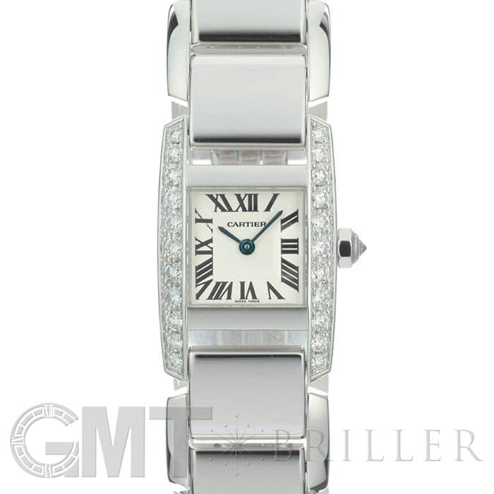 中古)CARTIER カルティエ タンキッシム MM WE70039H ホワイトゴールド