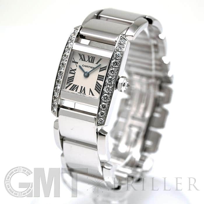 中古)CARTIER カルティエ タンキッシム MM WE70039H ホワイトゴールド