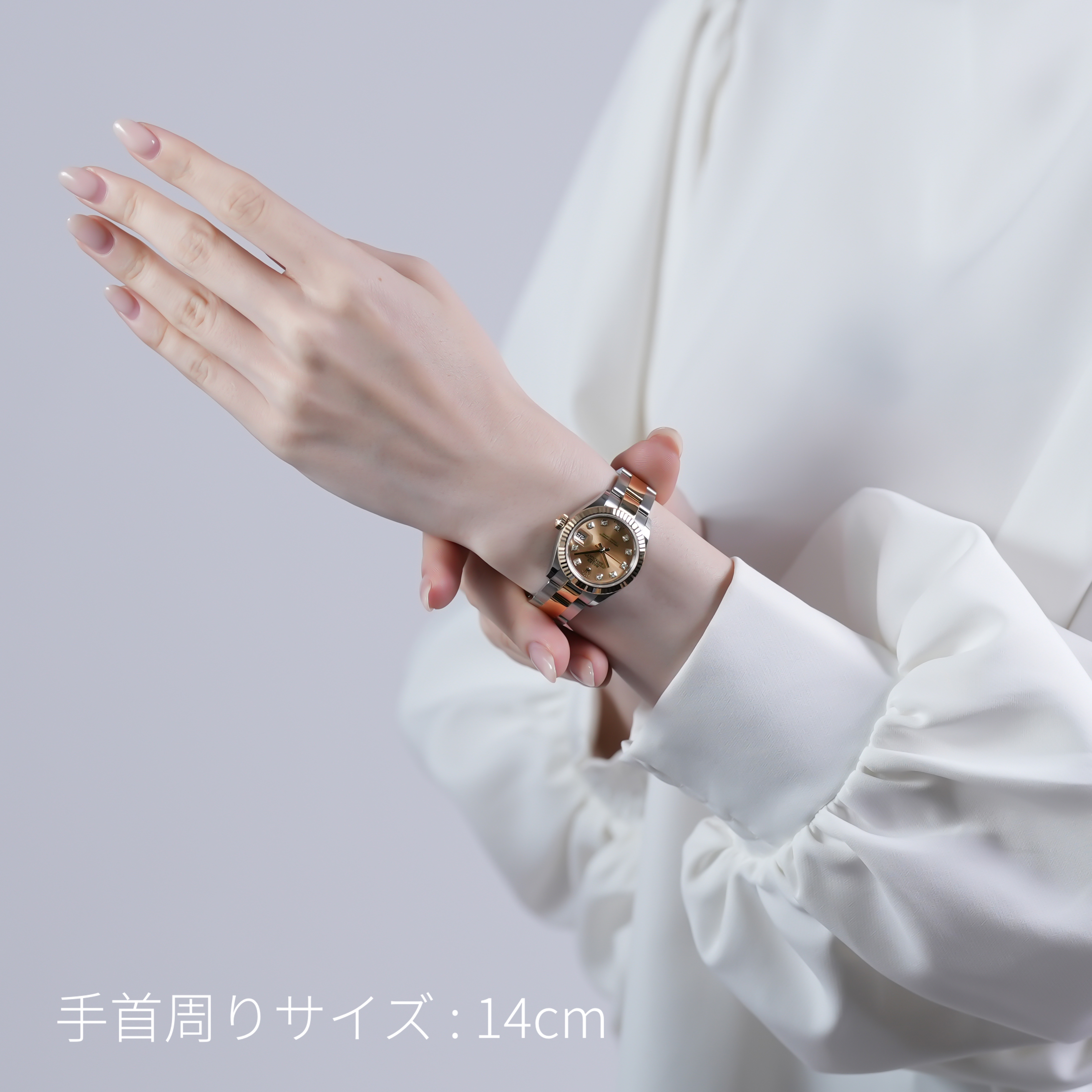 新品)ROLEX ロレックス デイトジャスト 28 279173G シャンパン