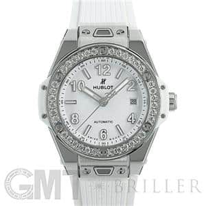 HUBLOT ウブロ ビッグバン ワンクリック スチール ホワイト ダイヤモンド 485.SE.2010.RW.1204 メイン