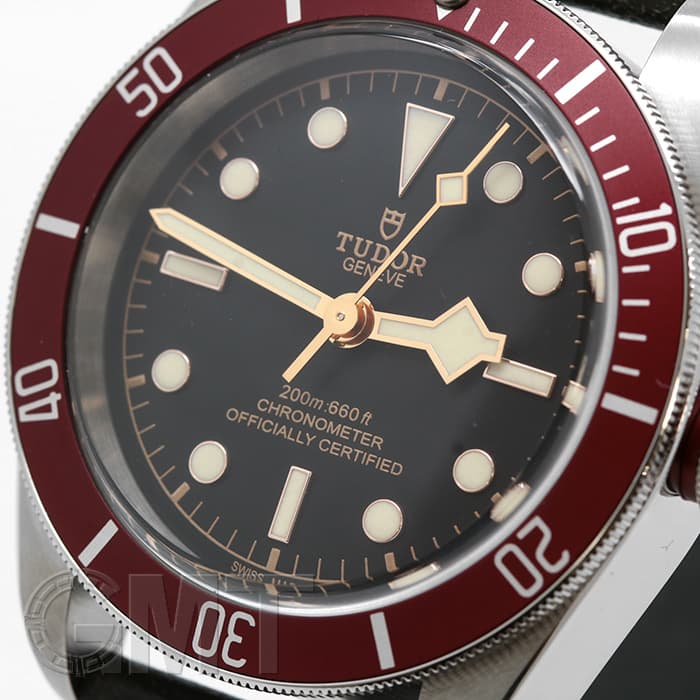 新品)TUDOR チューダー ヘリテージブラックベイ ブラック/レッドベゼル
