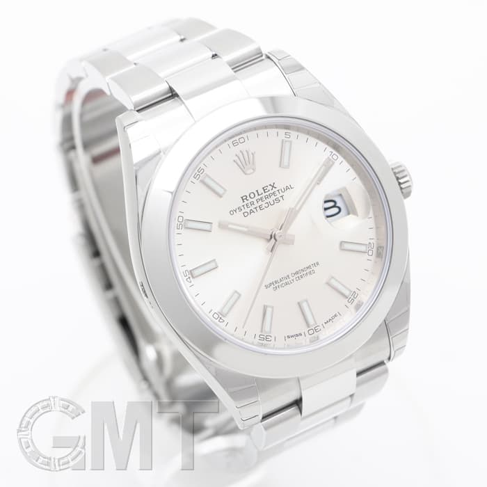 新品)ROLEX ロレックス デイトジャスト 41 シルバー 126300 オイスター