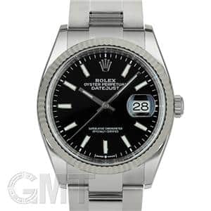 ROLEX ロレックス デイトジャスト 36 126234 ブラック オイスターブレス メイン