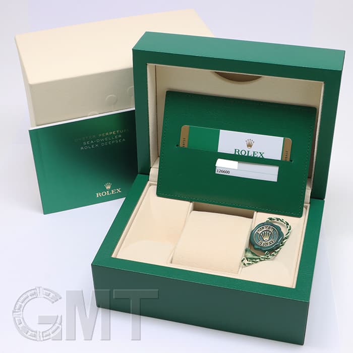 【ちーたん・美品】ロレックス純正シードゥエラーLサイズBOX 付属品15点 中古)ROLEX ロレックス シードゥエラー 126600（商品ID：3717010719118