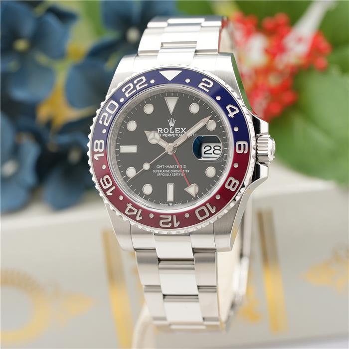 中古)ROLEX ロレックス GMTマスター II 126710BLRO オイスター
