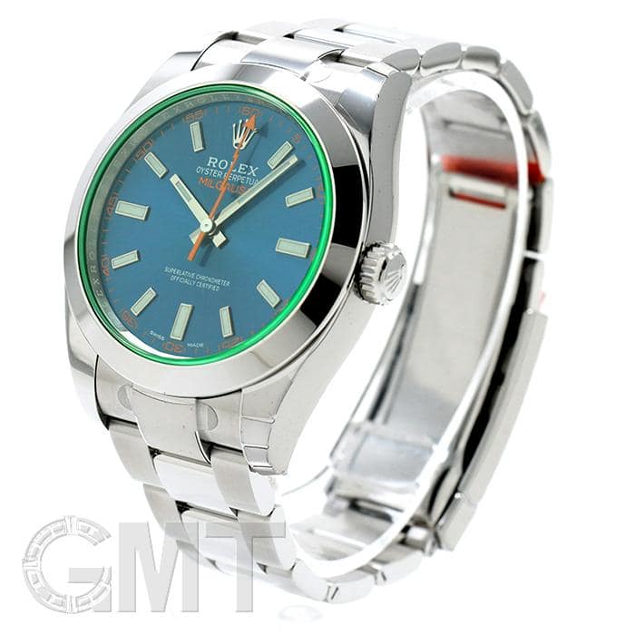 新品)ROLEX ロレックス ミルガウス 116400GV Zブルー