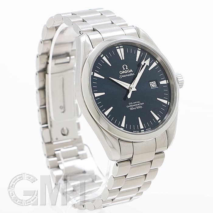 中古)OMEGA オメガ シーマスター アクアテラ 2502.80 ブルー（商品ID