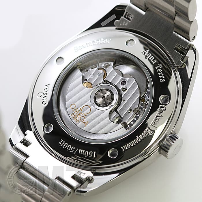 オメガ　シーマスター　ビンテージ 中古)OMEGA オメガ シーマスター アクアテラ 2502.80 ブルー（商品ID