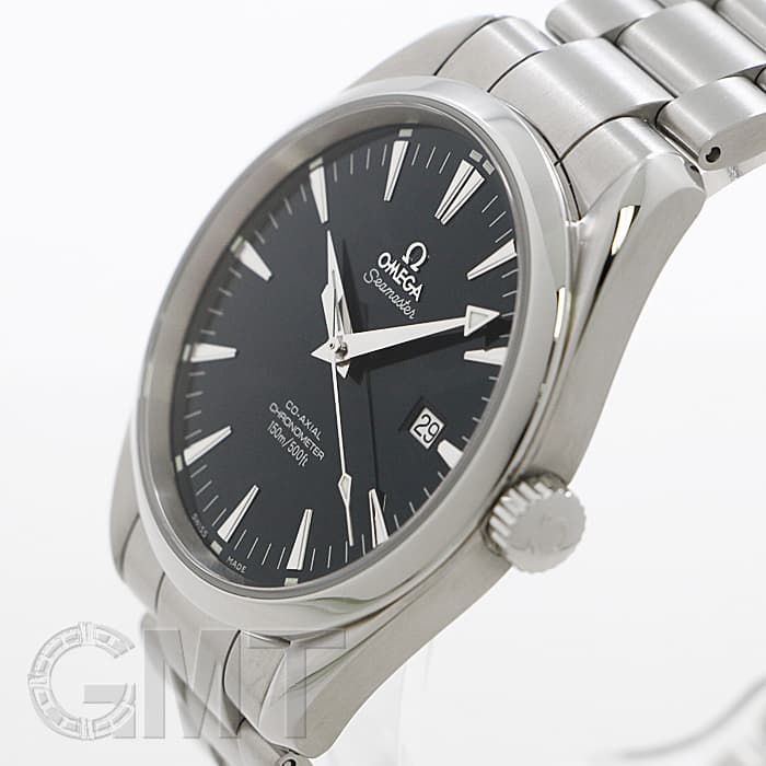 オメガ　シーマスター　ビンテージ 中古)OMEGA オメガ シーマスター アクアテラ 2502.80 ブルー（商品ID