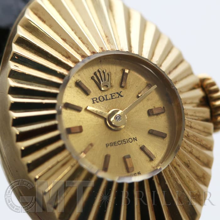 ロレックス カメレオン フルーテッド プレシジョン　イエローゴールド 中古)ROLEX ロレックス カメレオン プレシジョン（商品ID