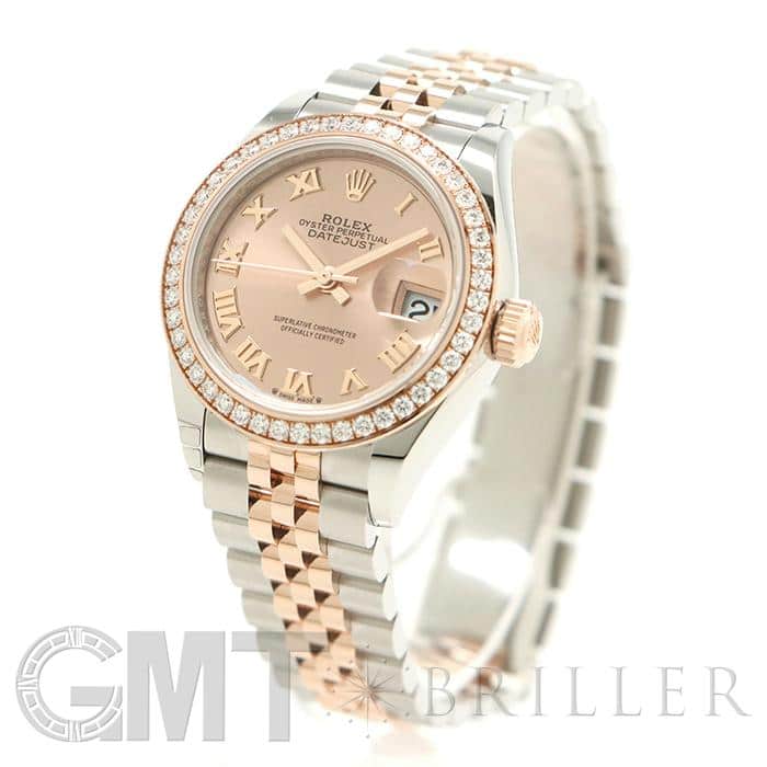 中古)ROLEX ロレックス デイトジャスト 28 279381RBR ロゼローマ