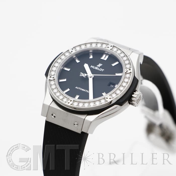 新品)HUBLOT ウブロ クラシック フュージョン チタニウム ダイヤ