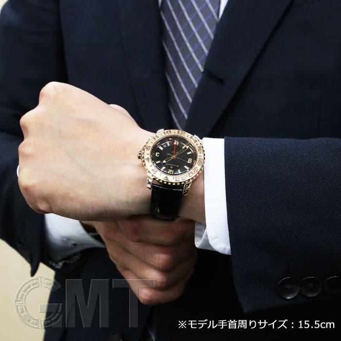 中古)BLANCPAIN ブランパン トリロジー GMT 2250-3630 ローズゴールド