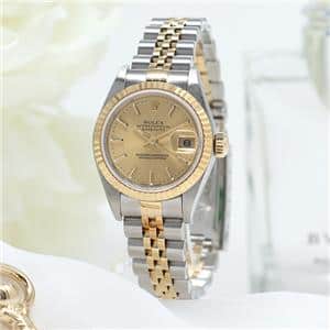 ROLEX ロレックス デイトジャスト 79173 シャンパン メイン
