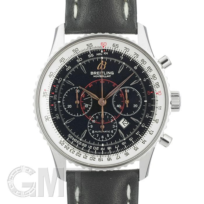 BREITLING（ブライトリング） モンブリラン クロノグラフ 中古)BREITLING ブライトリング モンブリラン クロノグラフ A417B75KBD