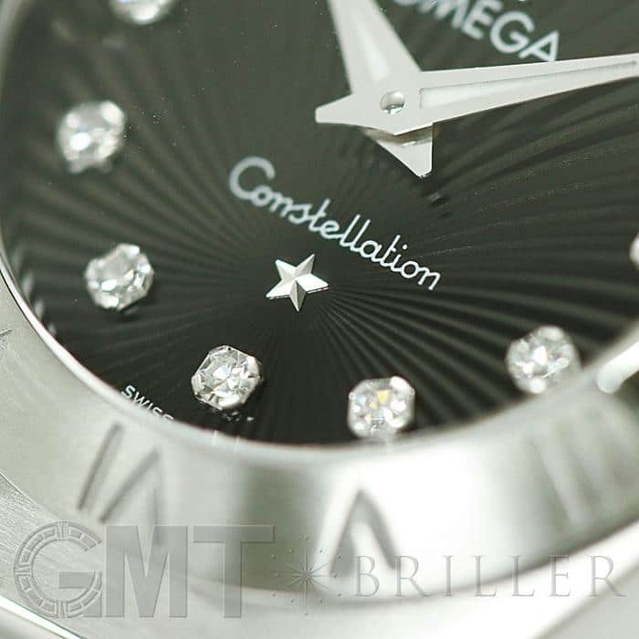 新品)OMEGA オメガ コンステレーション クォーツ 24mm ブラック 12P