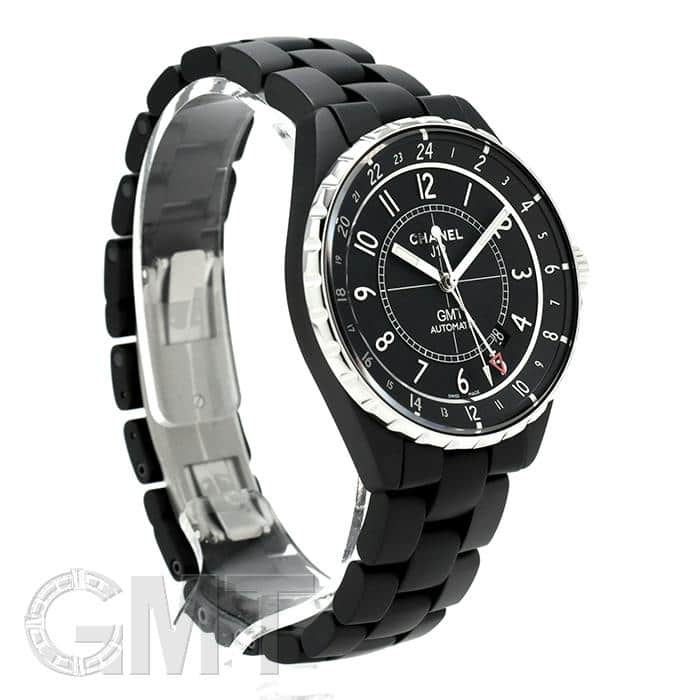 新品)CHANEL シャネル J12 GMT 41mm マットブラック H3101（商品ID