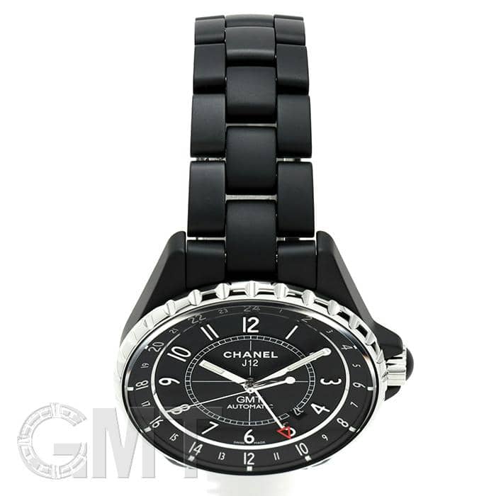 新品)CHANEL シャネル J12 GMT 41mm マットブラック H3101（商品ID