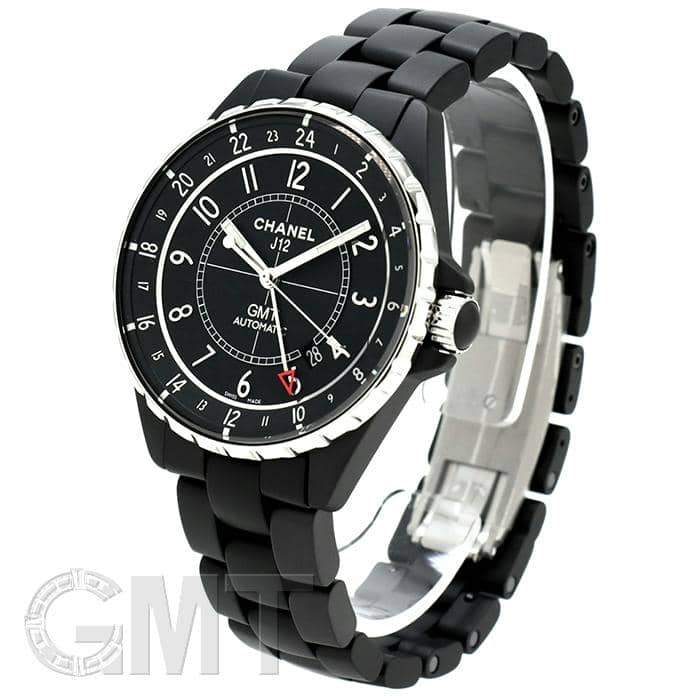 新品)CHANEL シャネル J12 GMT 41mm マットブラック H3101（商品ID