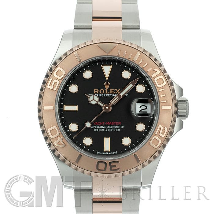 ウォレットチェーン ジャンク品 中古)ROLEX ロレックス ヨットマスター 37 268621 ブラック（商品ID