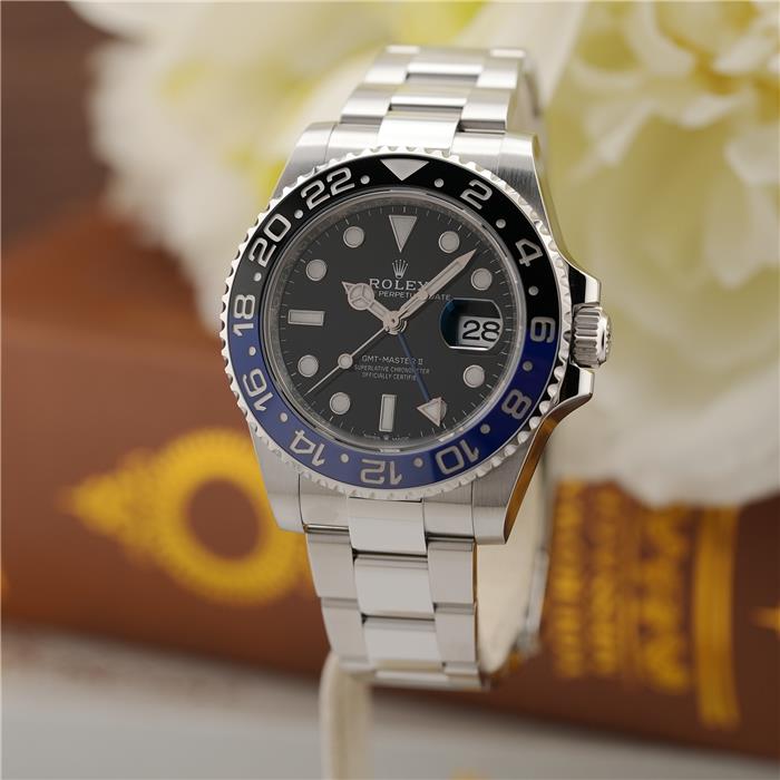 ROLEX ロレックス GMTマスターII 付属品セット 中古)ROLEX ロレックス GMTマスター II 126710BLNR オイスター