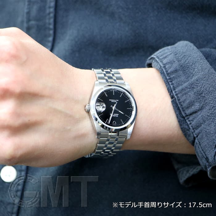 新品)TUDOR チューダー プリンス デイト ブラック 34mm M74000（商品ID