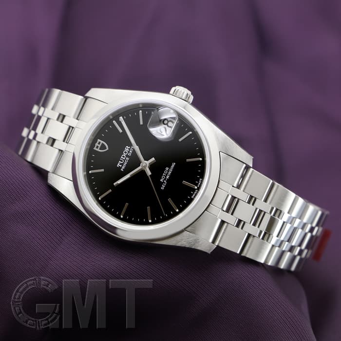 新品)TUDOR チューダー プリンス デイト ブラック 34mm 74000（商品ID