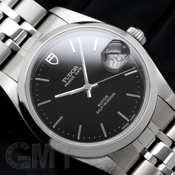 新品)TUDOR チューダー プリンス デイト ブラック 34mm 74000（商品ID