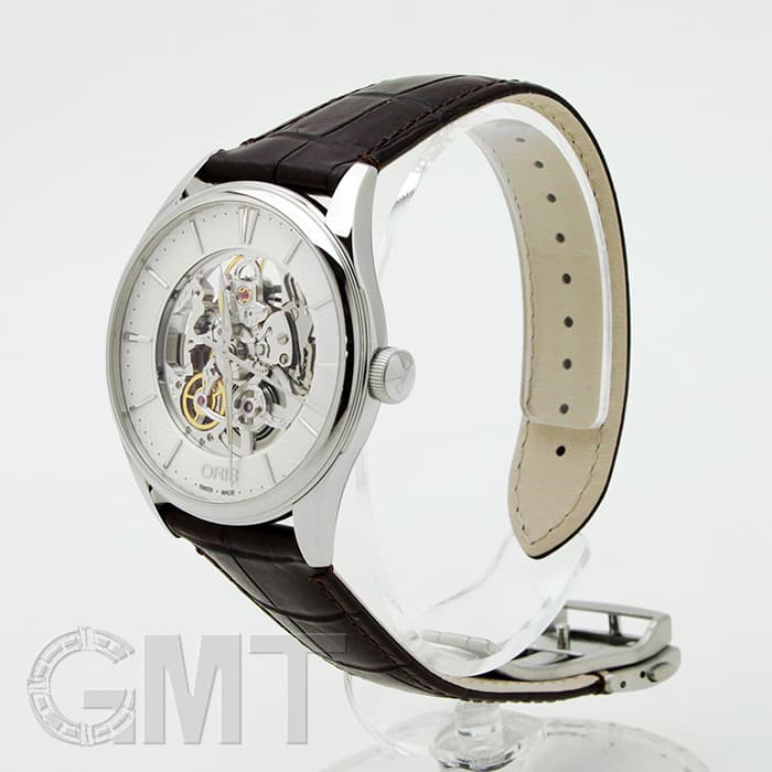 新品)ORIS オリス アートリエ 734 7721 4051F アートリエ スケルトン