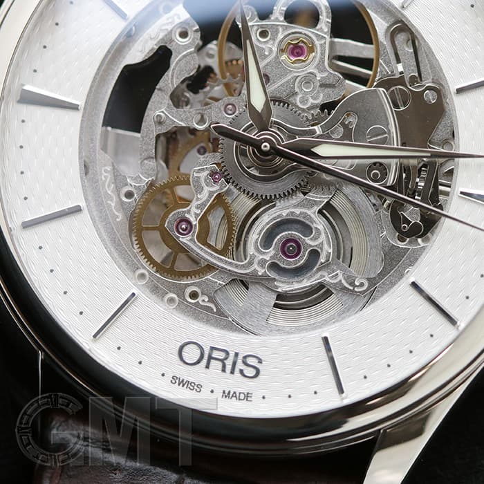 新品)ORIS オリス アートリエ 734 7721 4051F アートリエ スケルトン