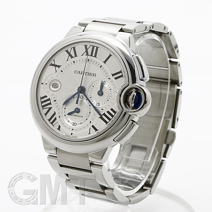 中古)CARTIER カルティエ バロンブルー クロノグラフ W6920002（商品ID