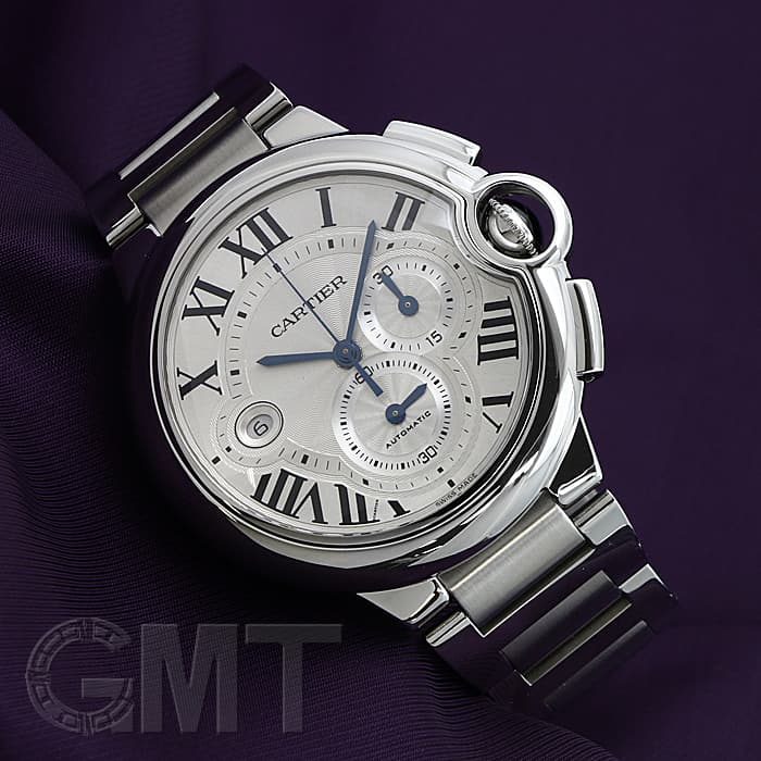 中古)CARTIER カルティエ バロンブルー クロノグラフ W6920002（商品ID