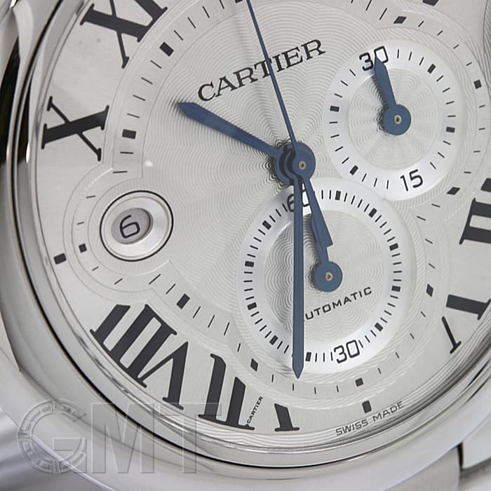 中古)CARTIER カルティエ バロンブルー クロノグラフ W6920002（商品ID
