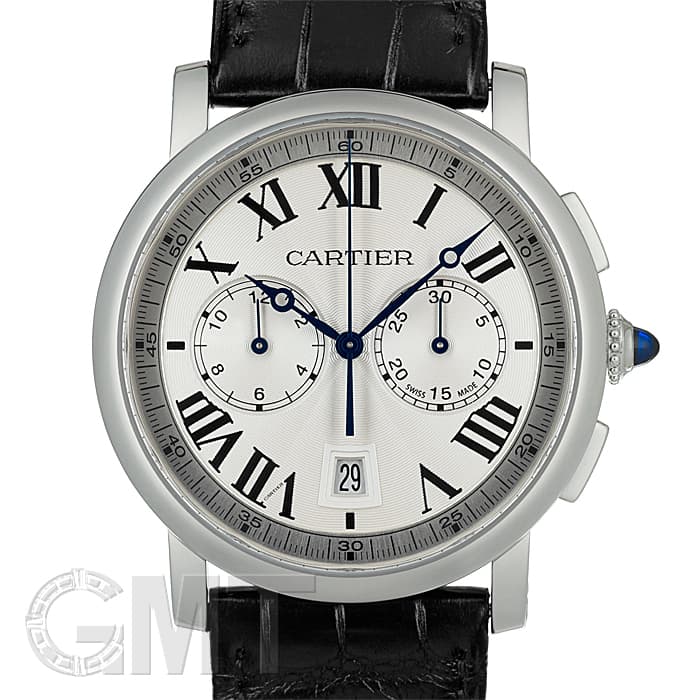 中古)CARTIER カルティエ ロトンド ドゥ カルティエ クロノグラフ 中古)CARTIER カルティエ ロトンド ドゥ カルティエ クロノグラフ