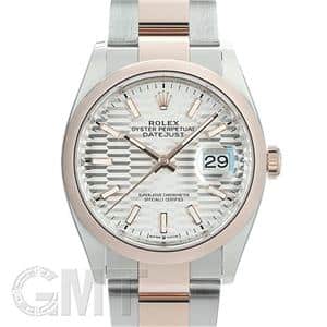 ROLEX ロレックス デイトジャスト 36 126201 シルバーフルーテッド オイスターブレスレット メイン