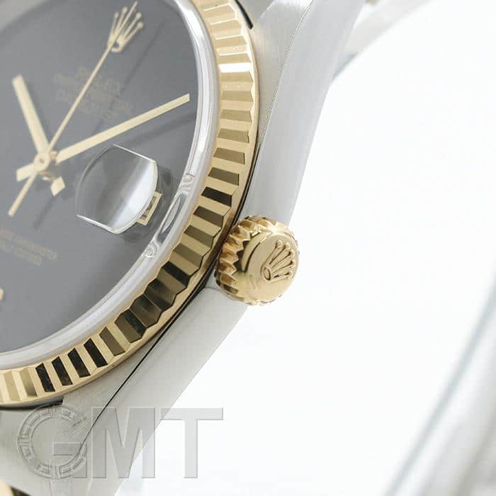 中古)ROLEX ロレックス デイトジャスト 36mm 16233 2BR オニキス