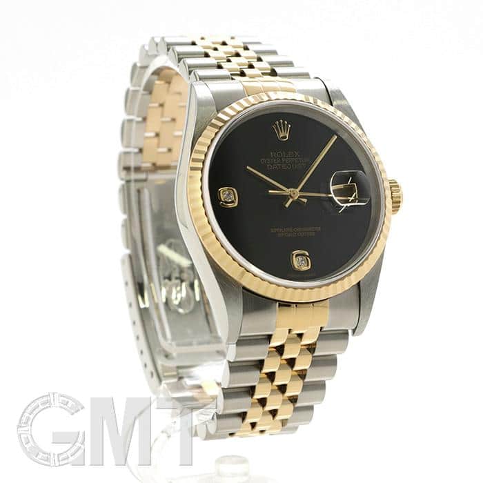 中古)ROLEX ロレックス デイトジャスト 36mm 16233 2BR オニキス