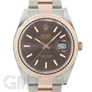 ROLEX ロレックス デイトジャスト 41 126331 チョコレート オイスターブレスレット メイン
