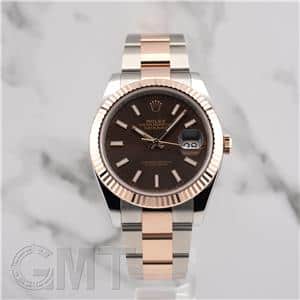 ROLEX ロレックス デイトジャスト 41 126331 チョコレート オイスターブレスレット メイン