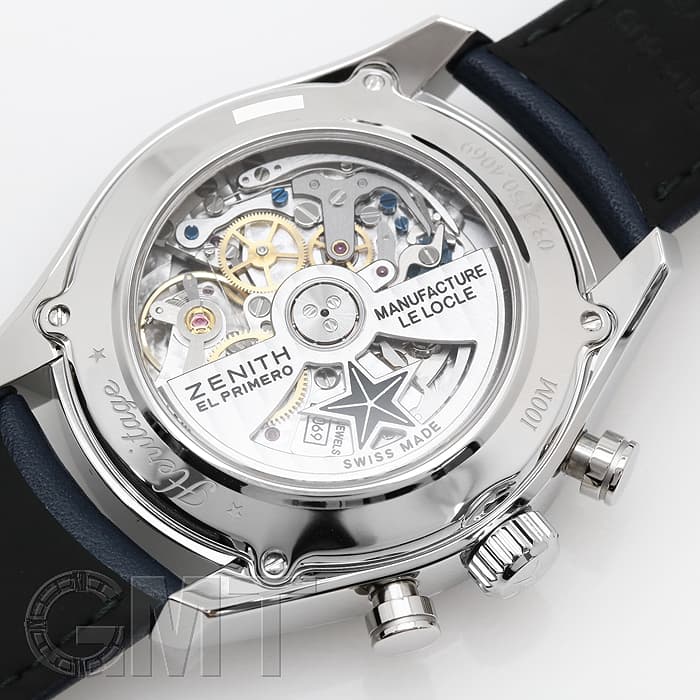 ご確認用　プレゼント済み 新品)ZENITH ゼニス クロノマスター ヘリテージ 146 ブルー 38mm